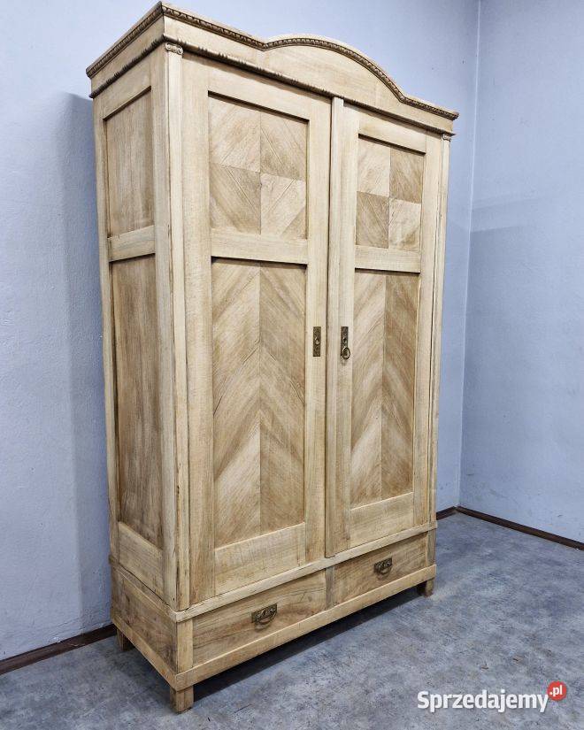 Dębowa szafa ludwikowska ponad 100letni antyk 1 mazowieckie