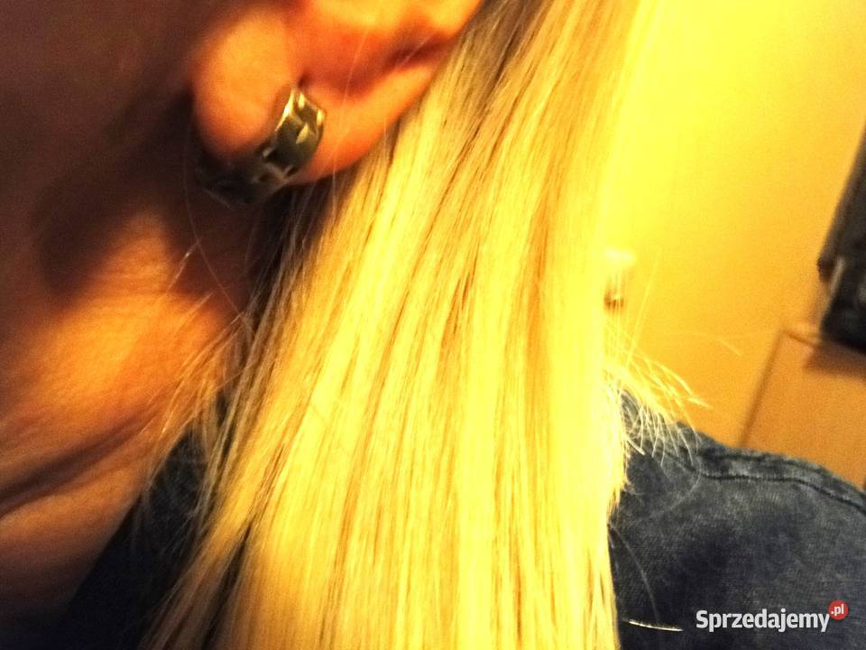 Śliczne solidne kolczyki srebro 925 Warszawa sprzedam