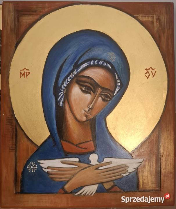 Ikona pisana Pneumatofora na desce lipowej Szczecin
