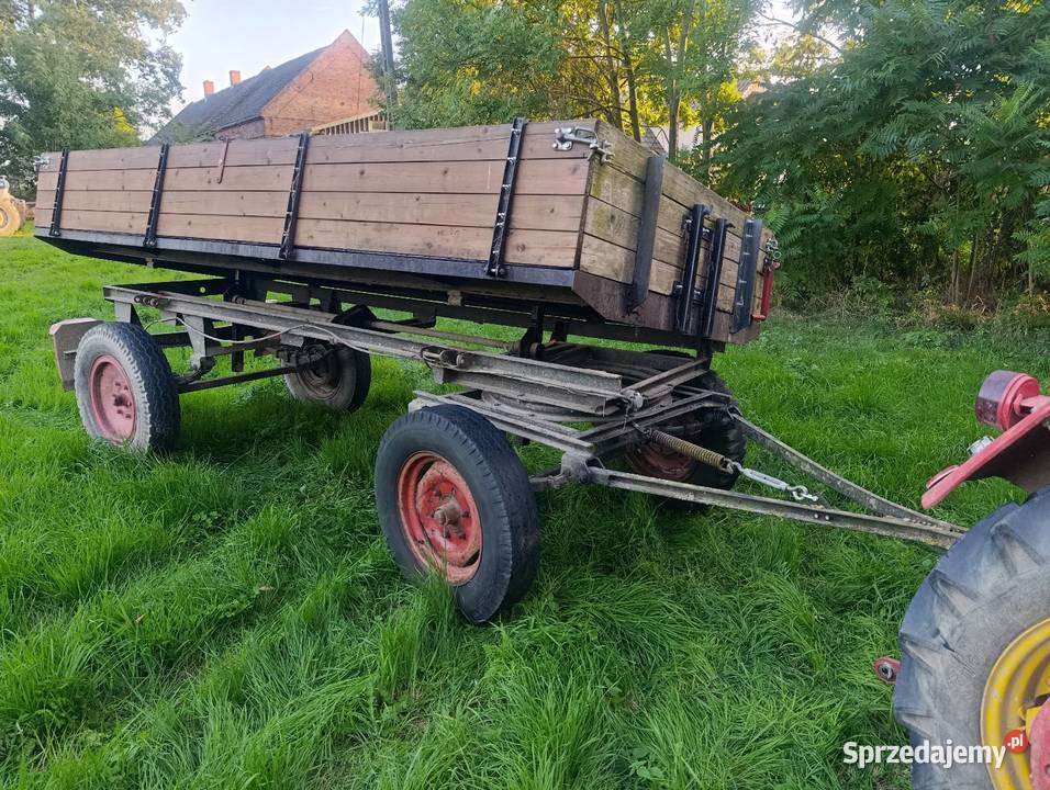 Przyczepa rolnicza Th4 wywrotka dwu stronna Żary sprzedam