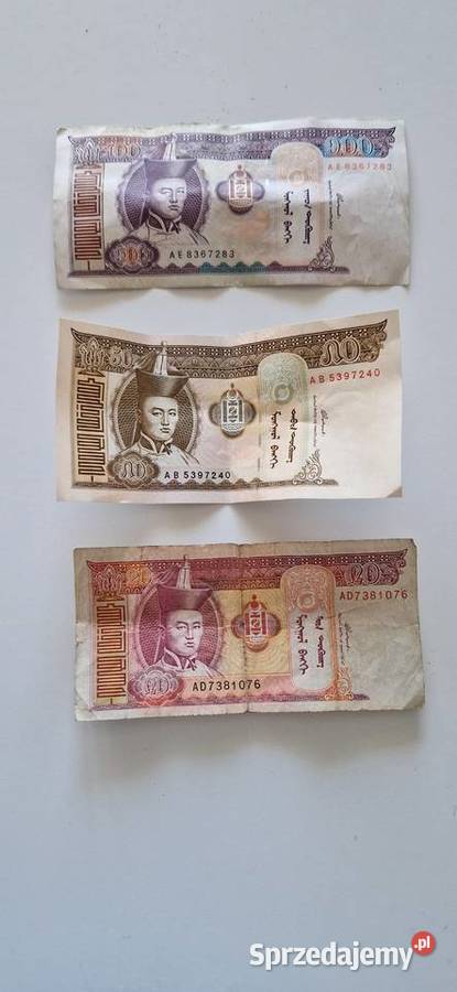 Zestaw kolekcjonerskich banknotów Dąbrowa Górnicza