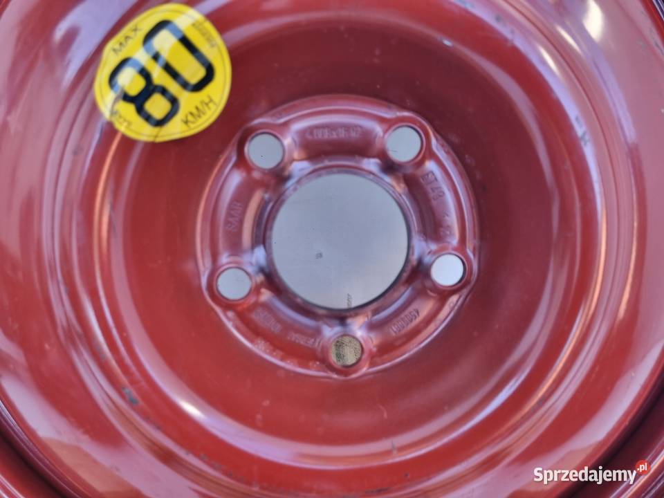 KOŁO DOJAZDOWE dojazdówka Saab 95 95 I 11570 R16