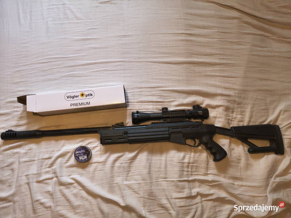 Wiatrówka Hatsan Airtact gen2 45 cal z lunetą