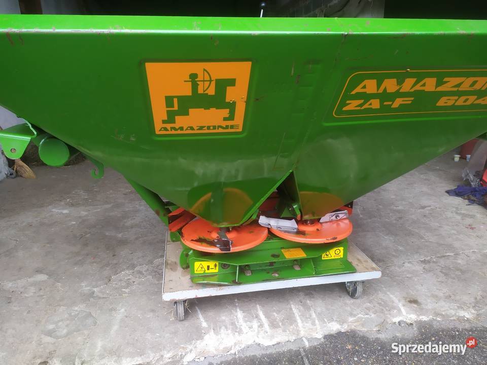 Rozsiewacz AMAZONE ZAF604R ZAX1402 NIE KUHN NIE nieuszkodzony Wolbrom