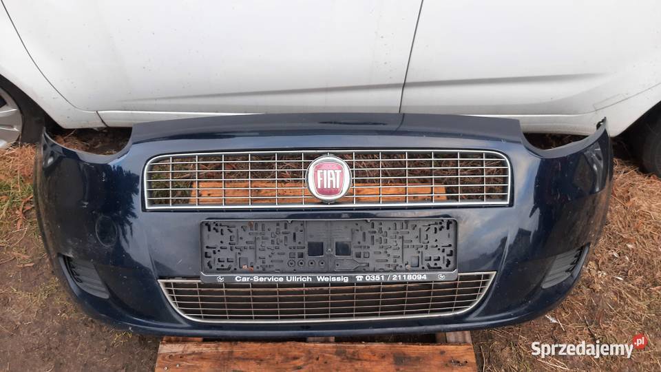 zderzak przód przedni Fiat grande punto lak 475 dolnośląskie Dębno sprzedam