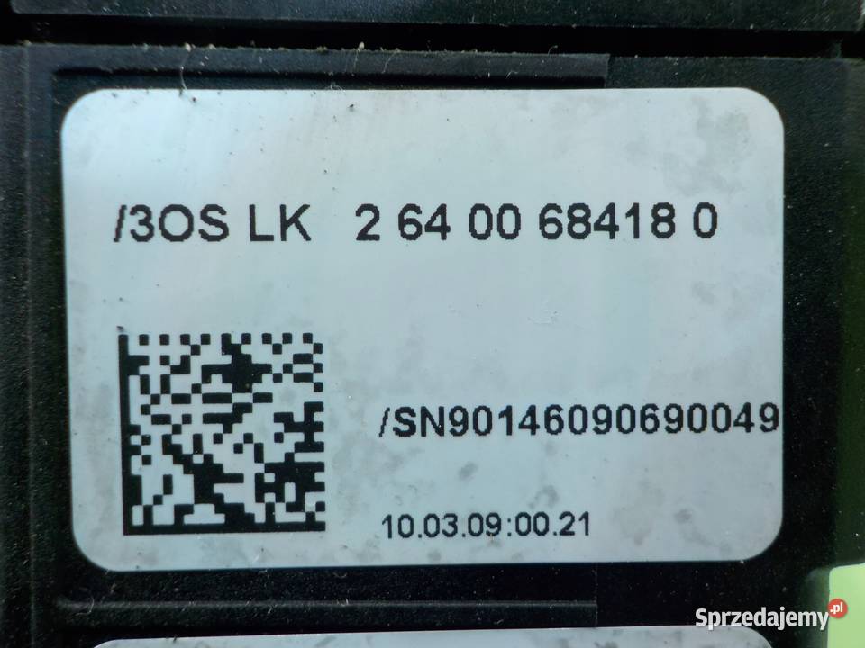 MERCEDES C W204 09r SEDAN przelacznik zespolony osobowe mazowieckie Suków