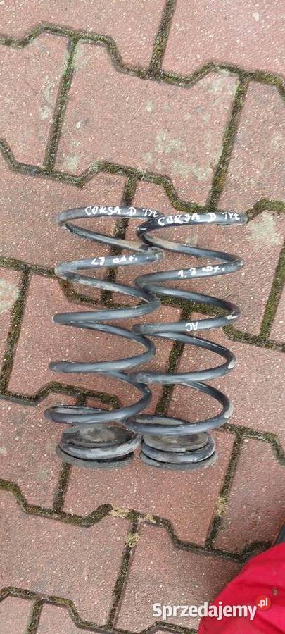 Sprężyny tył Opel Corsa D 2010 r zachodniopomorskie Szczecin