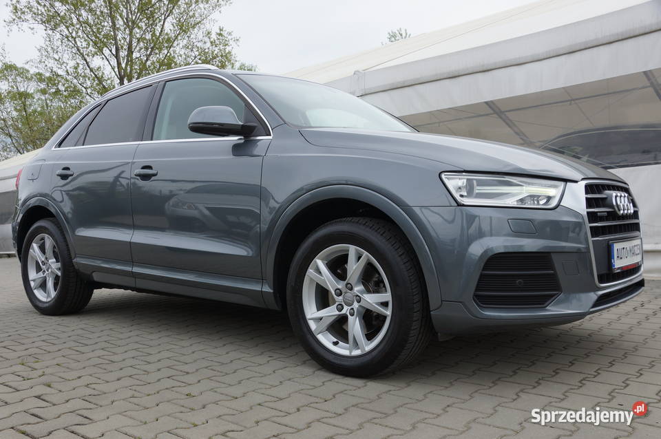 Audi Q3 20 TDI CR 150 Lift 4x4 Navi Biksenon szary Nowy Sącz