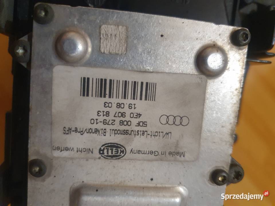 Lampa Prawa przód reflektor Xenon Audi A8 D3 Szamotuły