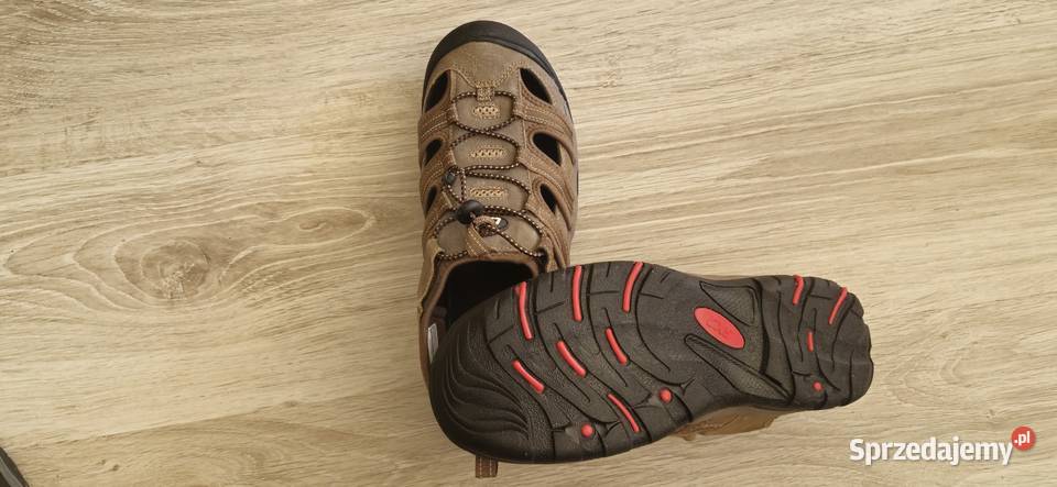 Lekkie Sportowe Skurzane sandały mocne SAHARA dolnośląskie Legnica
