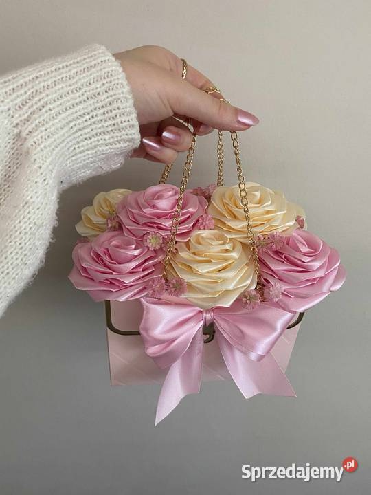 Wieczne róże boxy i bukiety na zamówienie Rękodzieło Dąbrowa Górnicza