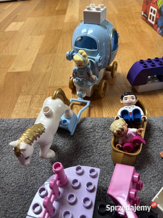LEGO Duplo Księżniczki Zamek Kopciuszka kareta Katowice sprzedam