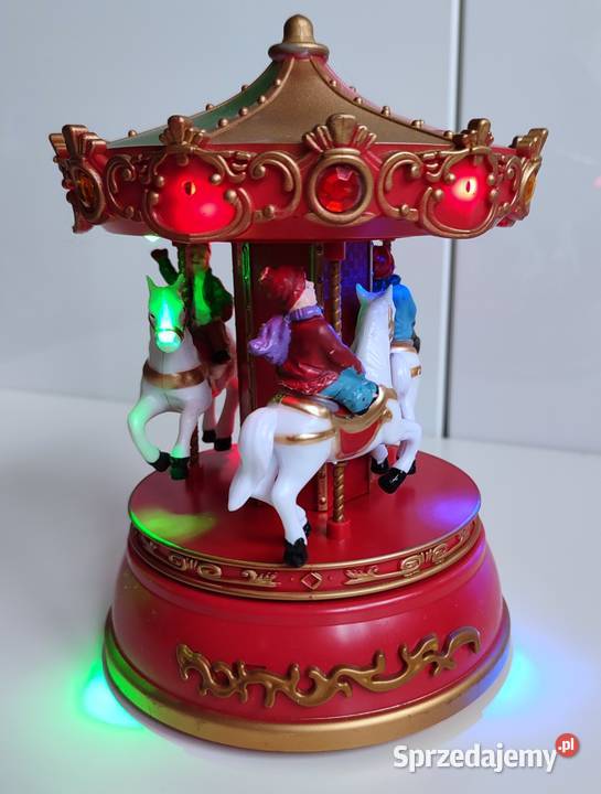 Nowa świąteczna karuzela ż muzyką i światełkami śląskie Katowice sprzedam
