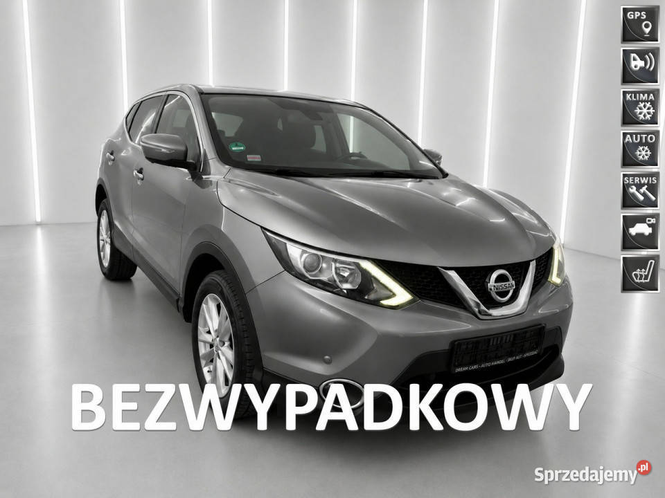 Nissan Qashqai kamera cofanianawigacjaopłacony światła przeciwmgielne Nissan