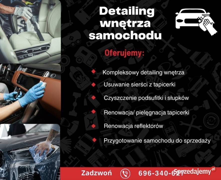 Detailing wnętrza samochodu Opole
