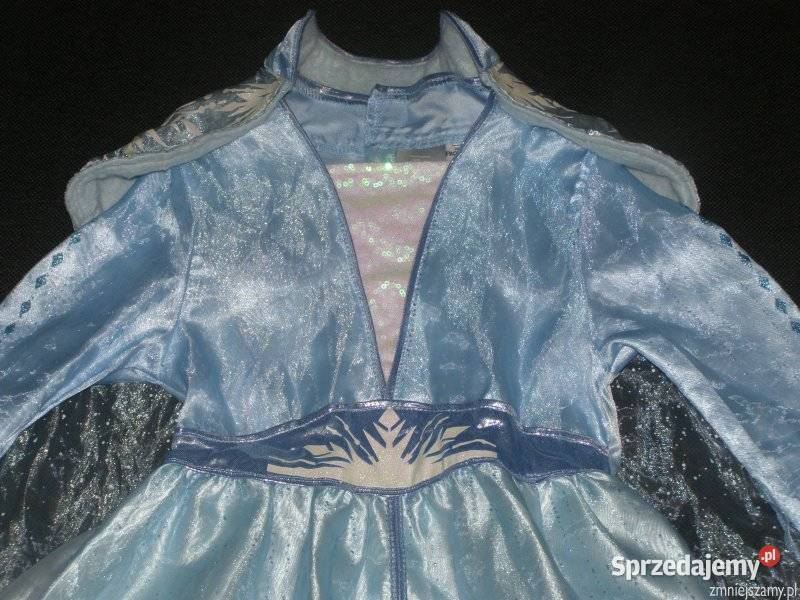 Strój kostium przebranie ELSA KRAINA LODU 2 Siedlce