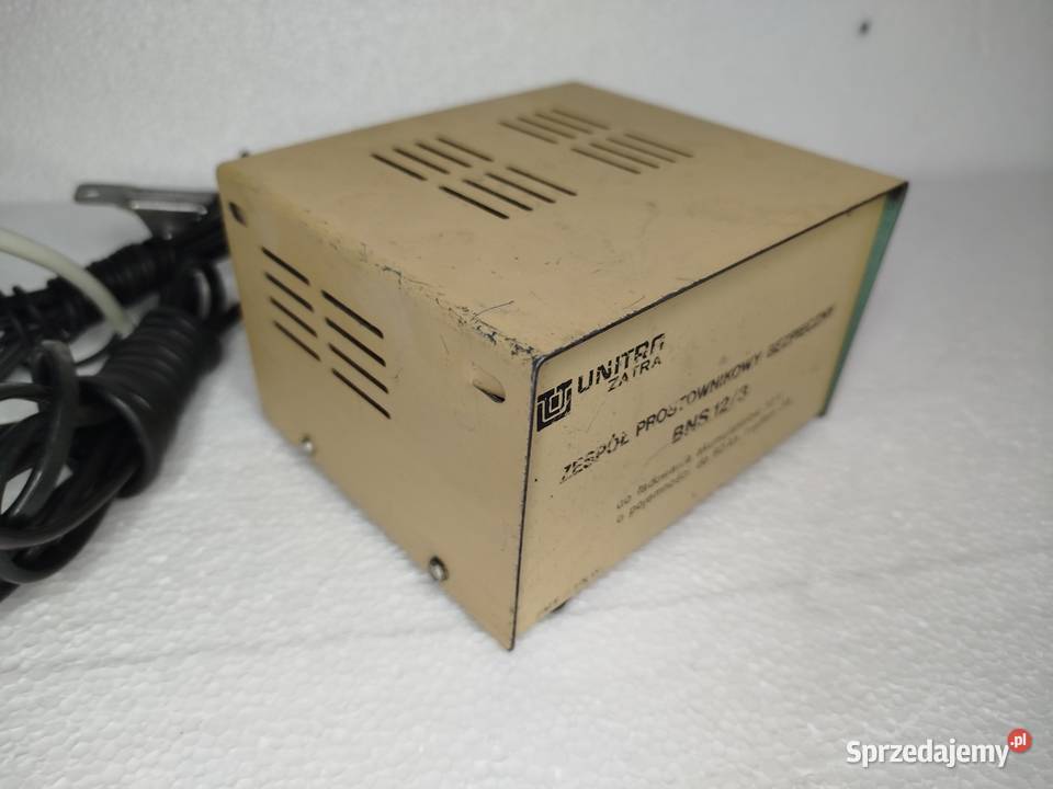 Zespół Prostownikowy Bezpieczny BNS 123 12V 3A Zgierz