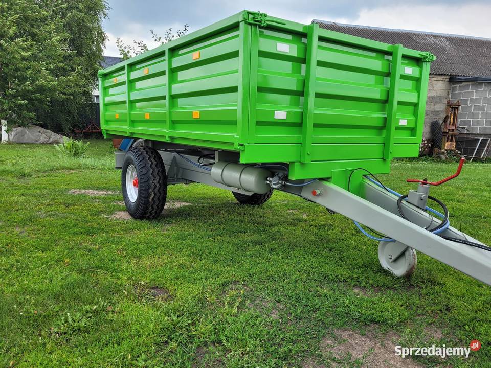 Przyczepa wywrotka jednoosiowa