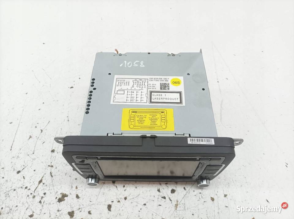 RADIONAWIGACJA DO ROZKODOWANIA 3C8035195F VW