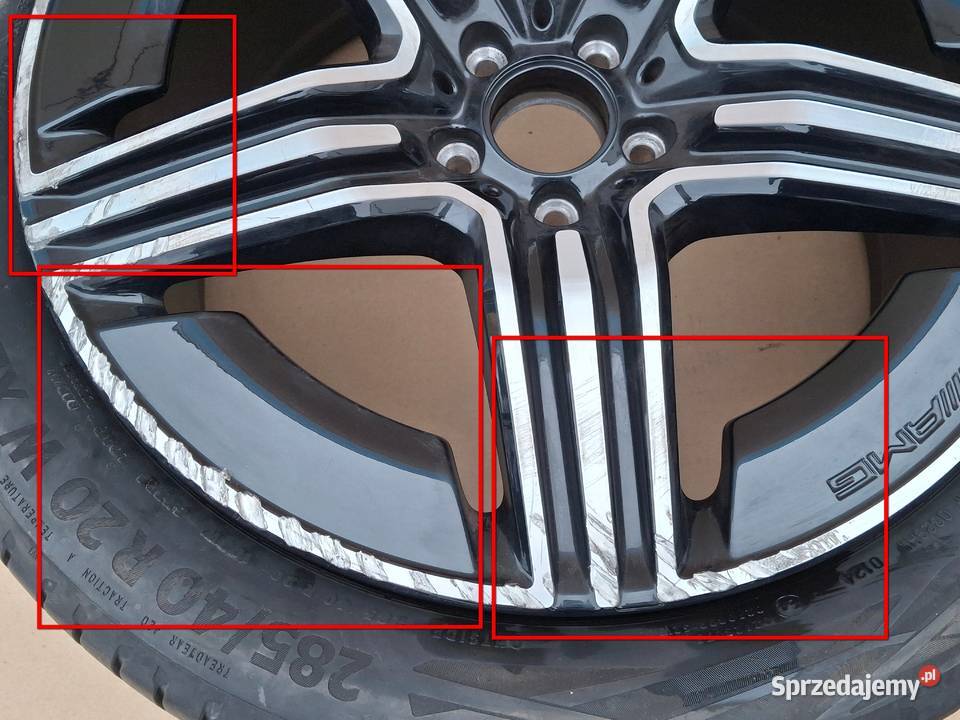 MERCEDES GLC W254 X254 FELGA ALUFELGA 20 5X112 Bieleń