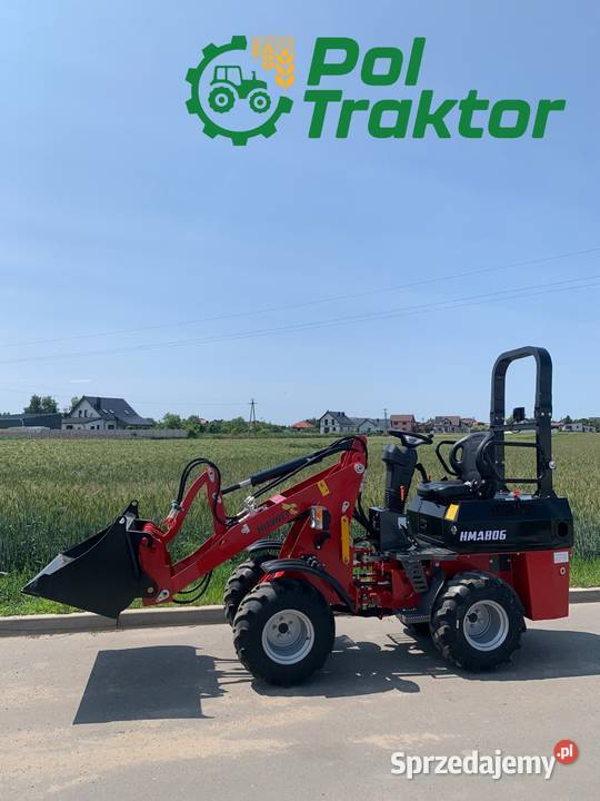 ŁADOWARKA PRZEGUBOWA HORNET HMA806 KOMPAKTOWA I Ładowacze czołowe pomorskie Sulęczyno