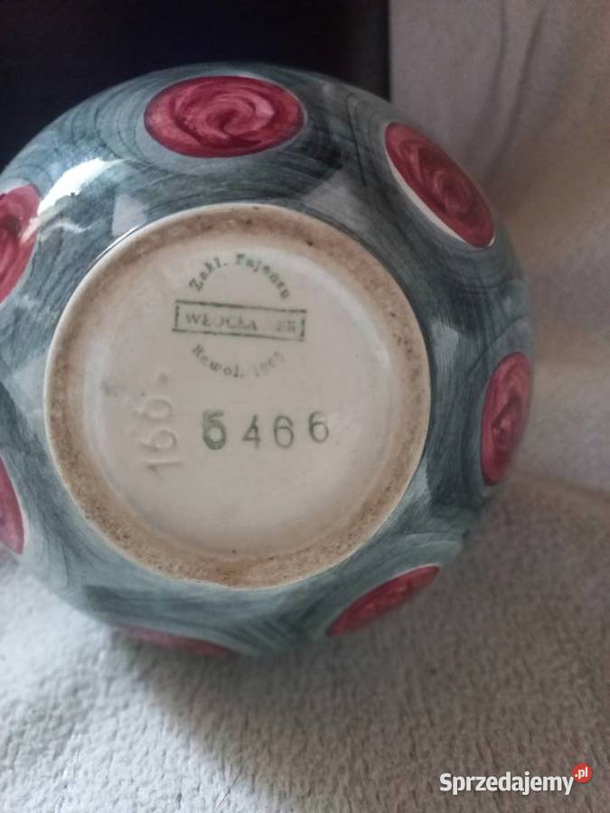 Wazon wzór 166 Włocławek Pikasiak Antyki Toruń