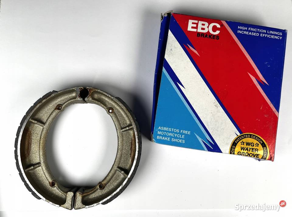 Zestaw szczęk hamulcowych EBC rowkowanych EBC Szczęki Łobżenica