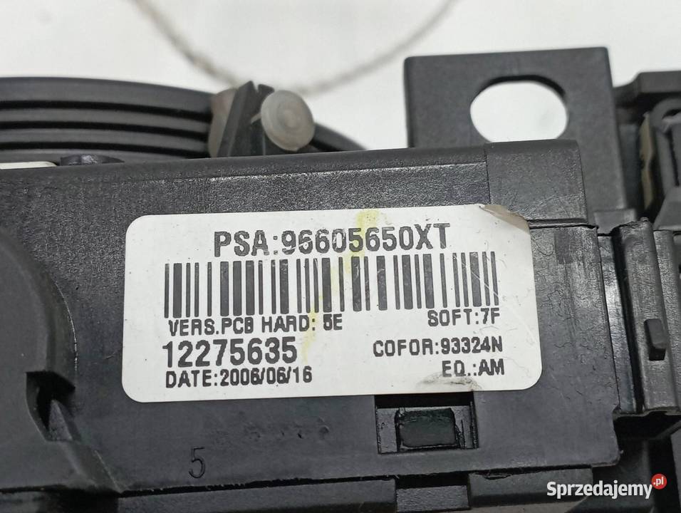 PRZEŁĄCZNIK ZESPOLONY 96605650XT Citroen osobowe świętokrzyskie