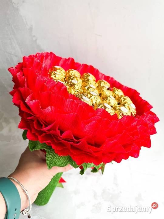 Duży kwiatek z cukierkami rozmiar XL Zielona Góra