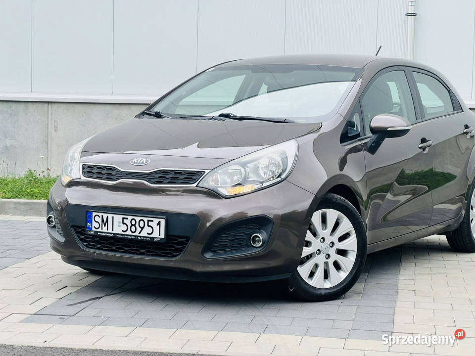 Kia Rio 12 benz 86 Gwarancja III 2011 serwisowany w ASO Mikołów