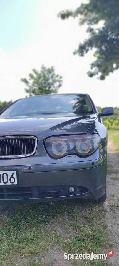 BMW E65 730d 218 sprzedaż zamiana Szafarnia