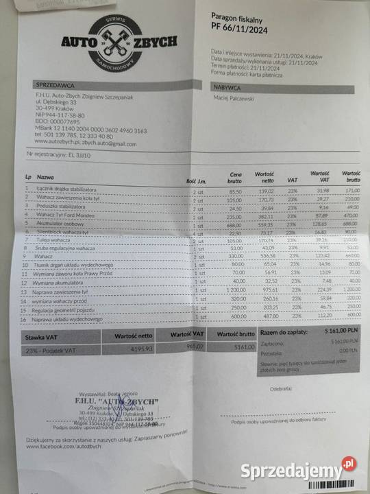 Ford Mondeo 16 EcoBoost 2013 Samochody osobowe Łódź