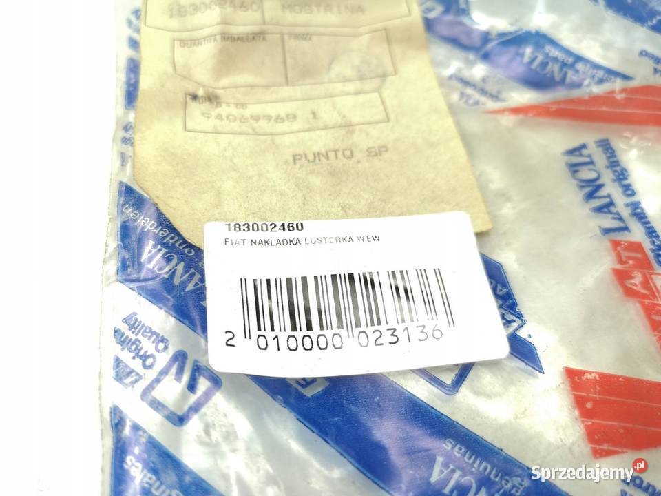 MOCOWANIE LUSTERKA LEWEGO FIAT PUNTO 19931997