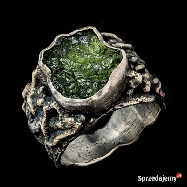 Pierścień srebrny Pierścionki Lipno