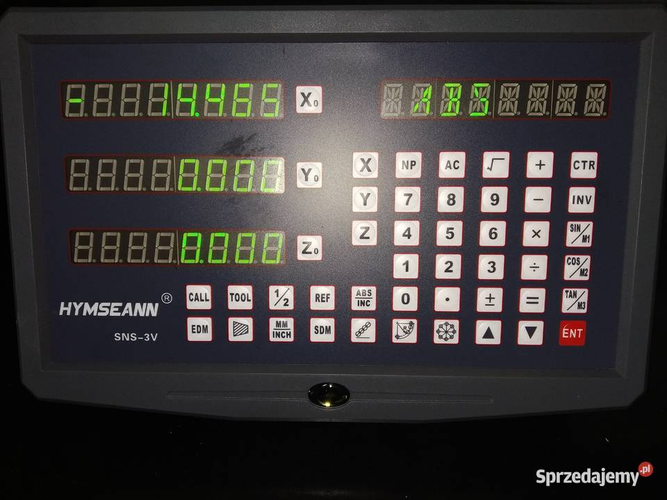 Czytnik odczyt cyfrowy do tokarki frezarki podkarpackie Przecław
