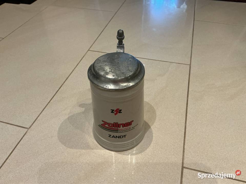 Kufel do Piwa Ceramiczny z Klapką poj 05 l Nowa Sól sprzedam