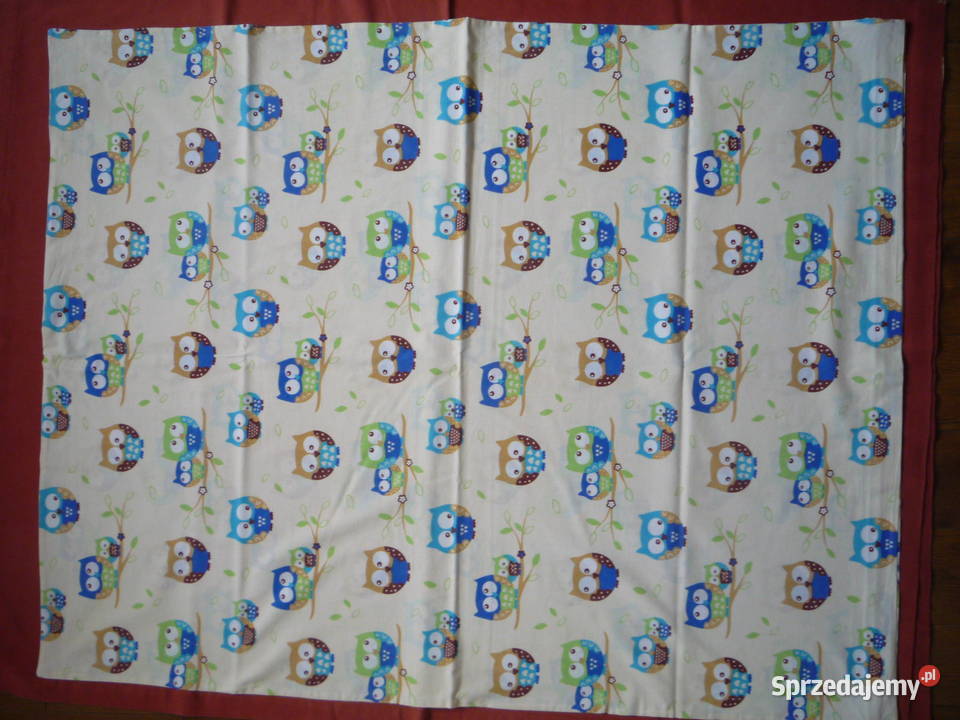 Pościel dziecięca do łóżeczka bawełna Sowy Szczecin