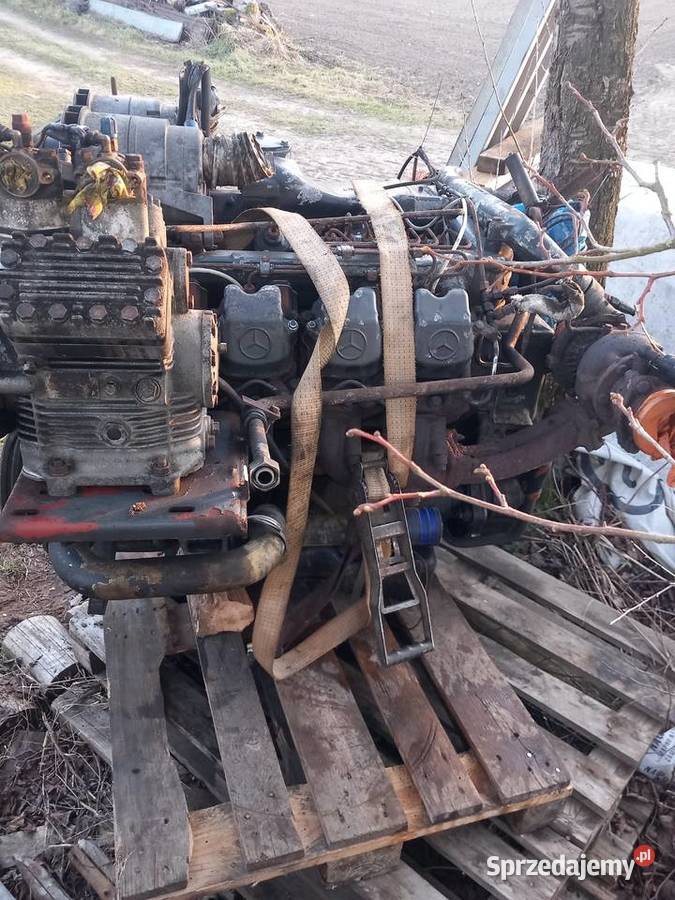 Silnik mercedes om 442 la Kościerzyna