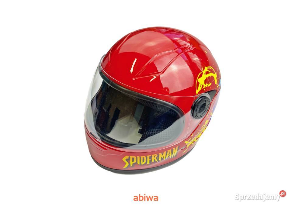 Nowe kaski motocyklowe dziecięce chłopięce łódzkie Plecka Dąbrowa