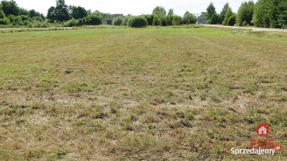 sprzedaży gruntu 1500m2 Hołówki Duże