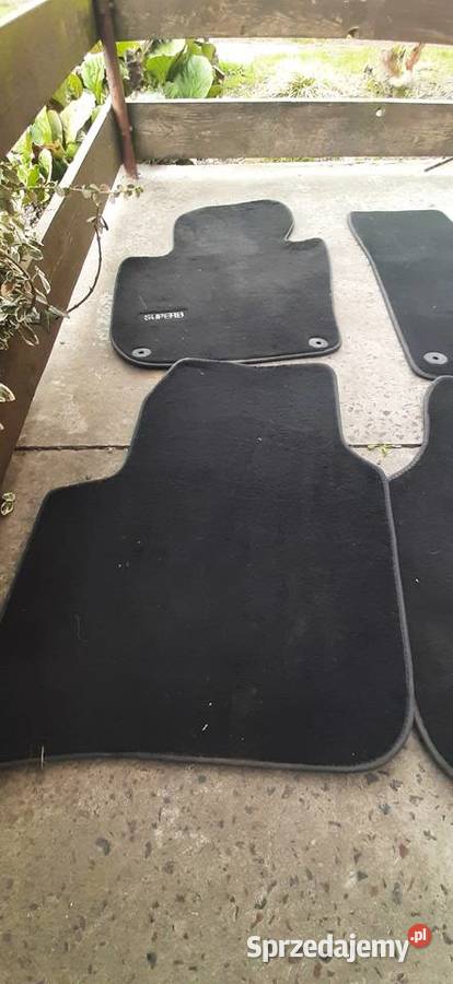 Dywaniki welur Skoda Superb2 osobowe Chełm