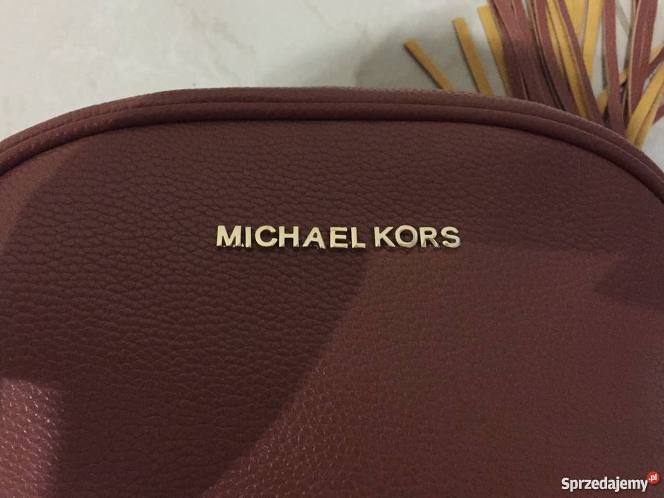 Nowa torebka Michael Kors MK brązowa Ginny Zara żółty/złoty Wrocław