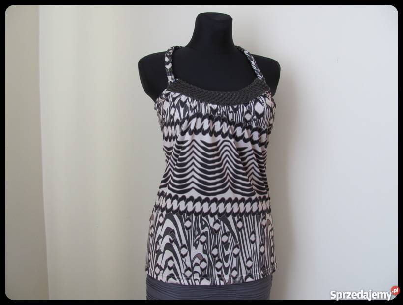 Top odkryte plecy AMISU ML stan idealny 38 40 mazowieckie Płock