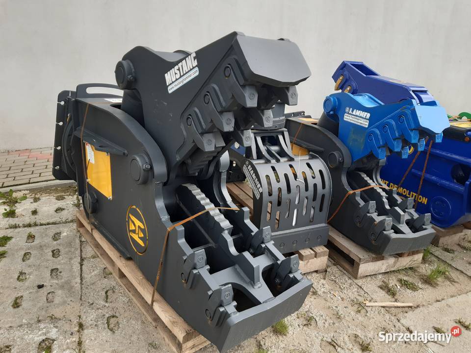 Szczęka nożyce wyburzeniowe hydrauliczna Mustang Zaklików sprzedam