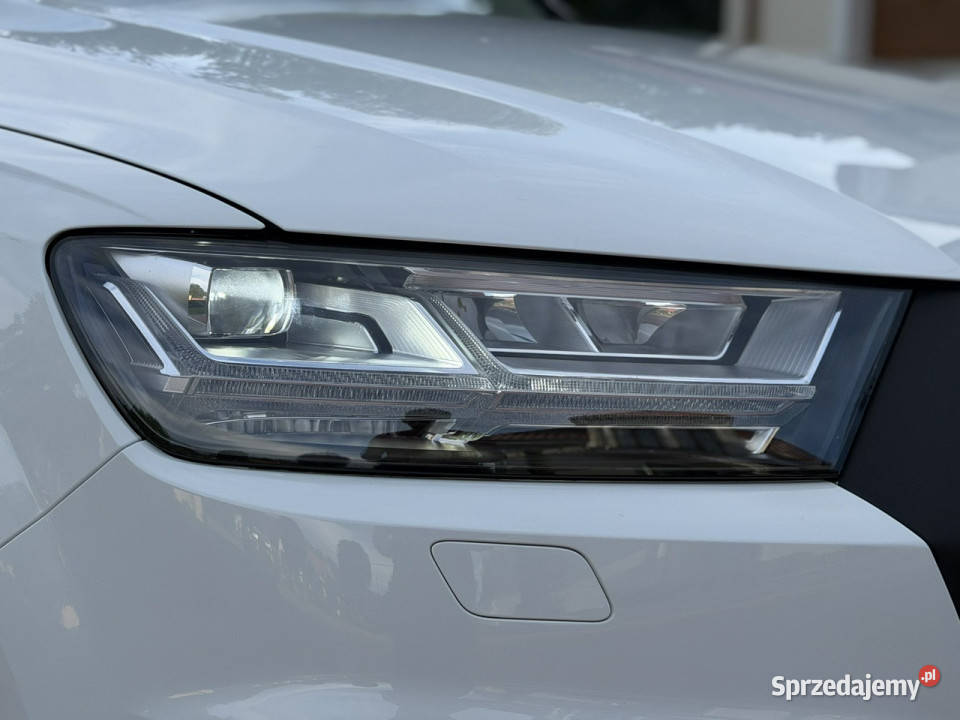 Audi Q7 30 TDI Bogato Wyposażona Polski Salon światła do jazdy dziennej Widełki