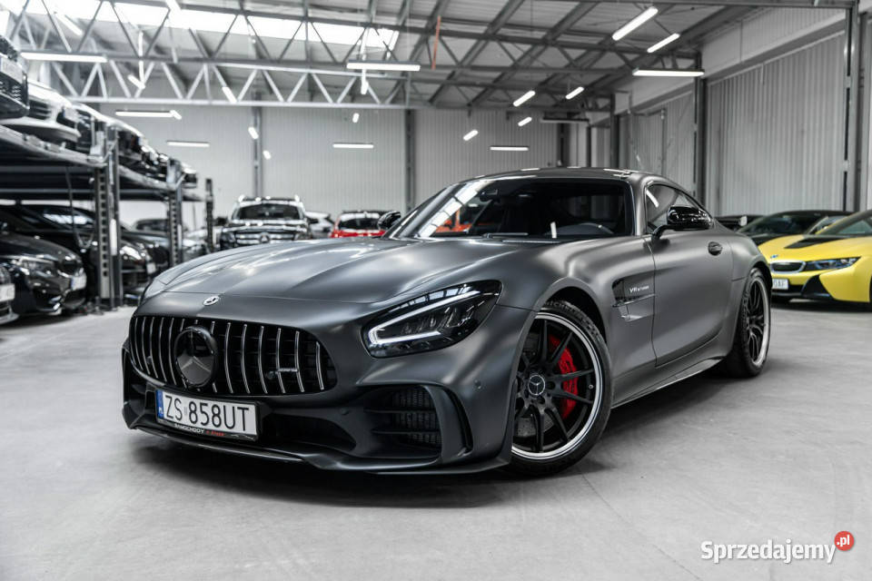 Mercedes AMG GT R 585 Skrętna oś Burmester High system Start-Stop Węgrzce sprzedam