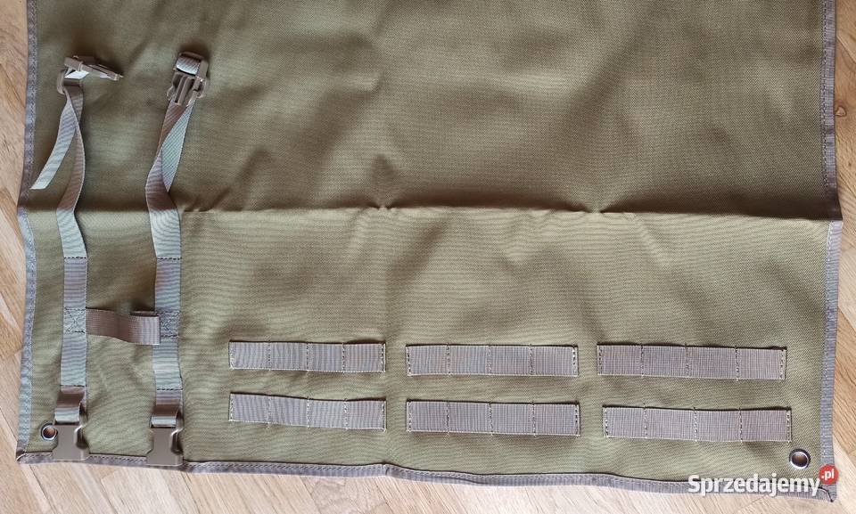 Mata strzelecka brązowa myśliwska składana 198 x