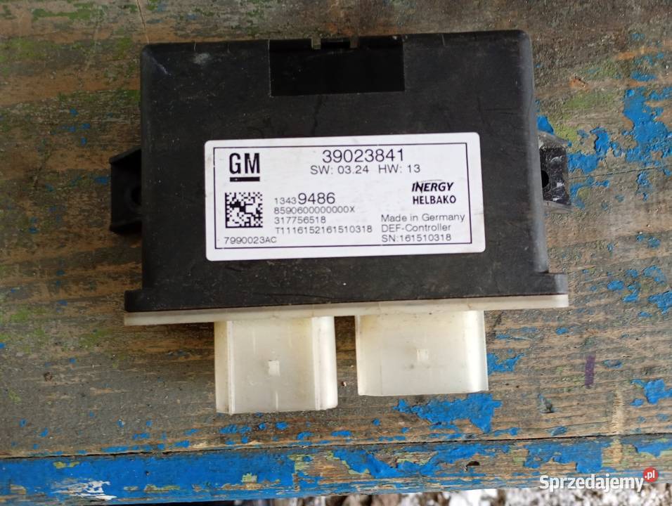 Moduł Adblue Opel Insignia B 39023841 Kościerzyna