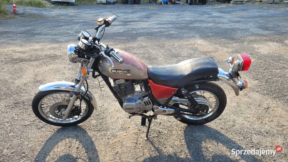 Suzuki GN400 Rok produkcji 1982 Motocykle, skutery, quady Kotlarnia