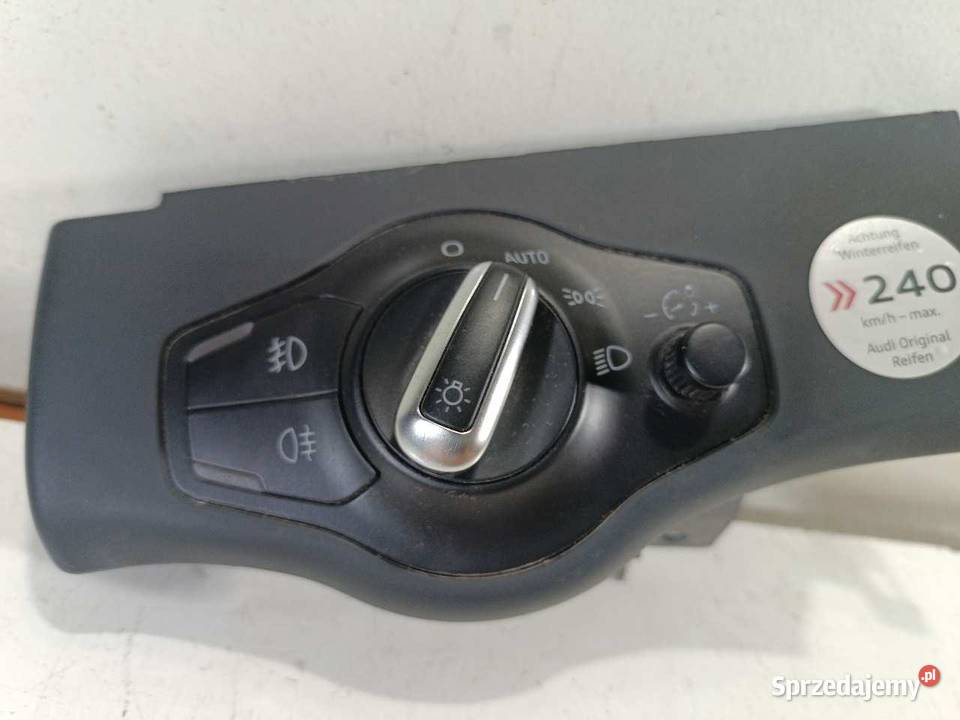 WŁĄCZNIK ŚWIATEŁ OPEL ASTRA III 8K0941531AS Panele sterowania, przełączniki wielkopolskie